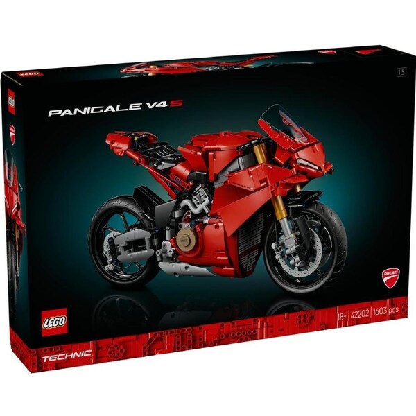 LEGO Technic Ducati Panigale V4 S Motorcycle 42202**