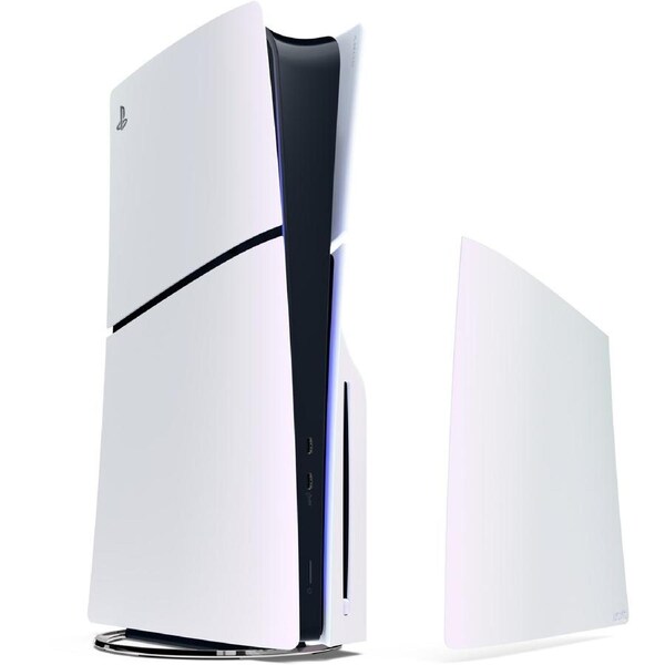 PlayStation 5 Console Covers (model group - slim) – Chroma Pearl**