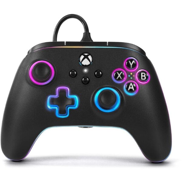 PowerA Advantage Wired Controller for Xbox Series X-S with Lumectra - Black