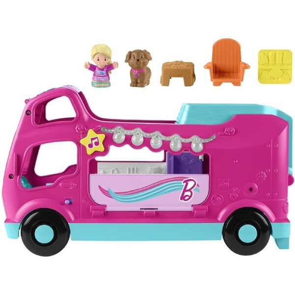 Fisher-Price Little People Barbie Little Dreamcamper RV Playset