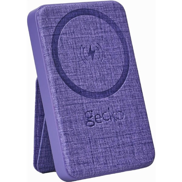 Gecko MagSnap 5K Powerbank (20W) Kickstand - Purple