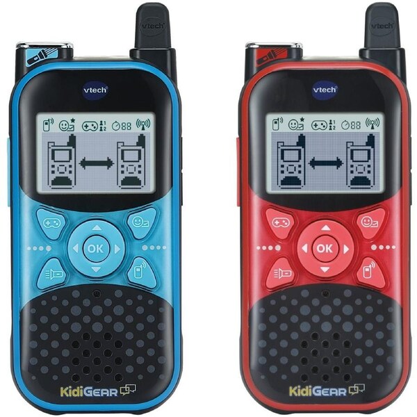 VTech KidiGear Walkie Talkies Explorer - Blue/Red