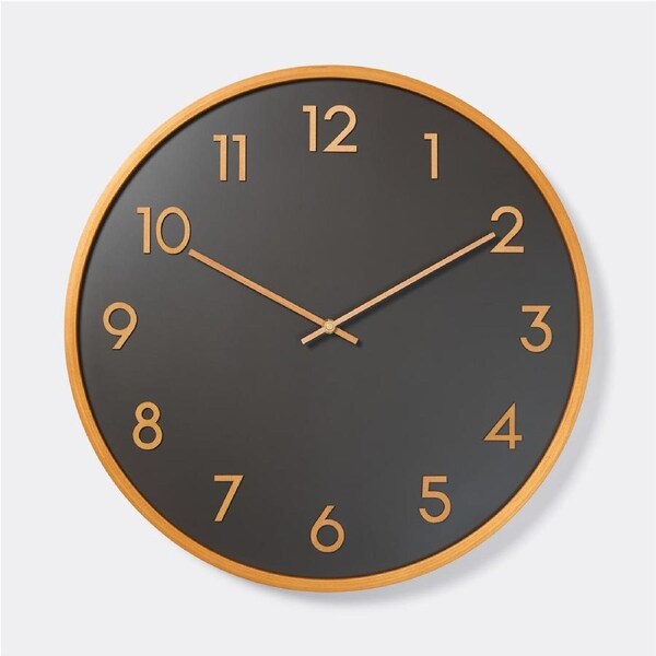 Home Trading Company Boston Wood Wall Clock - 50cm