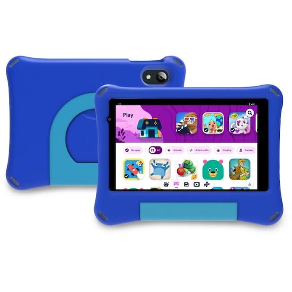 AIWA 8" Wi-Fi Tablet (Blue) with Blue Stand Case