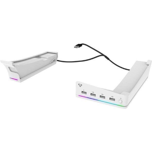 Laser Gaming Horizontal RGB Stand for PS5 Slim Console