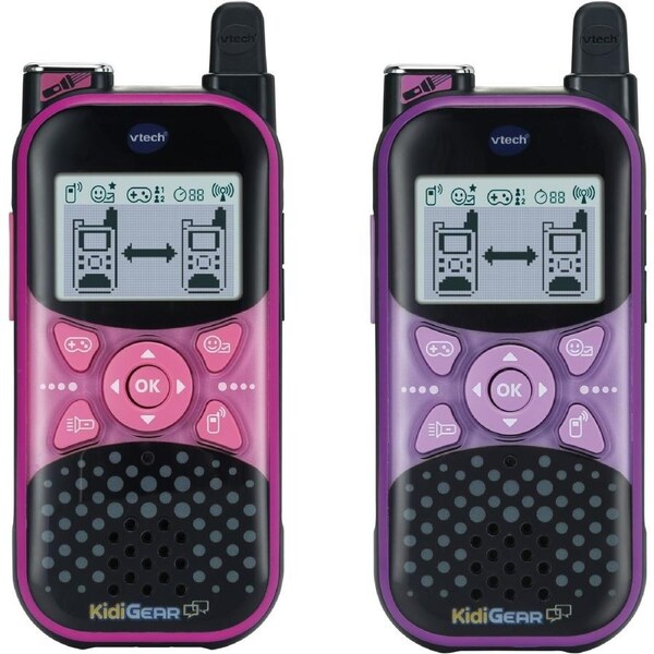 VTech KidiGear Walkie Talkies Explorer - Pink/Purple