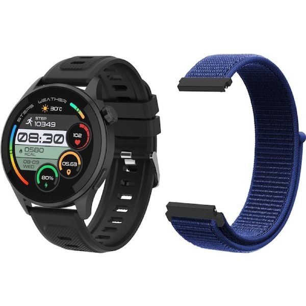 DGTEC 1.43 AMOLED GPS Smart Watch with Extra Band
