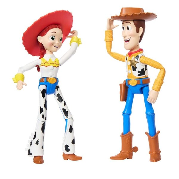 Toy Story 30th Anniversary Woody's Roundup Woody and Jessie Action Figure 2 Pack