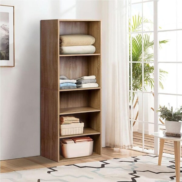 ALFORDSON Wardrobe 5 Shelves Clothes Closet Storage Cabinet Wood
