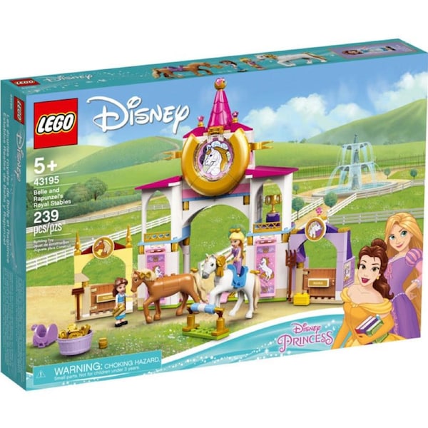 LEGO 43195 - Disney Princess Belle and Rapunzel's Royal Stables