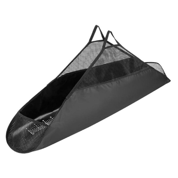 Outdoor Fishing Bag Folding Mesh Storage Bag Anti Running Fishing Gear Outdoors