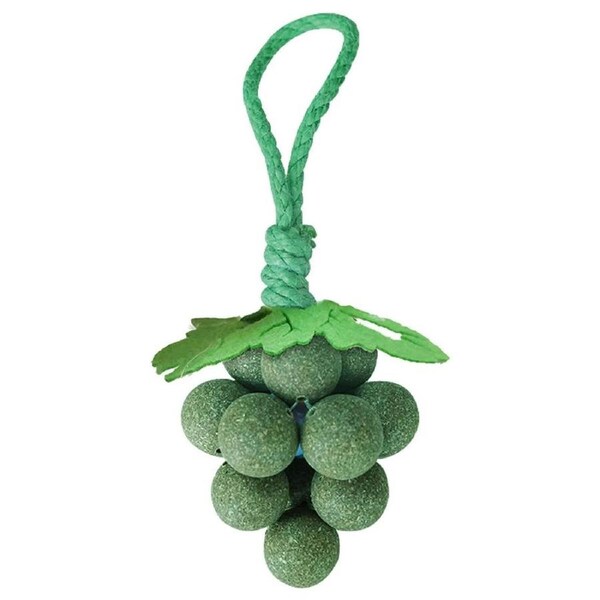 Catnip Toys Mint Ball Teeth Grinding Cleaning Teasing Toy for Cats Oral Health