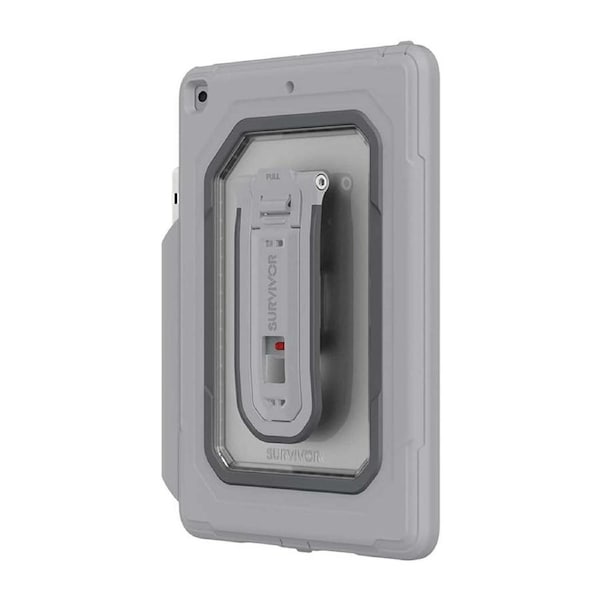 Griffin Survivor All-Terrain Case For iPad 10.2 2021 2020 2019 - Grey