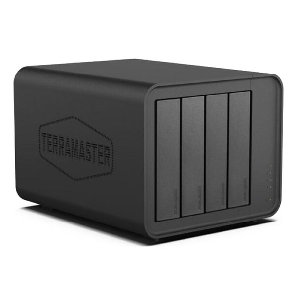TerraMaster 4-Bay USB 3.2 Gen2 External Hard Drive Enclosure (D4-320)