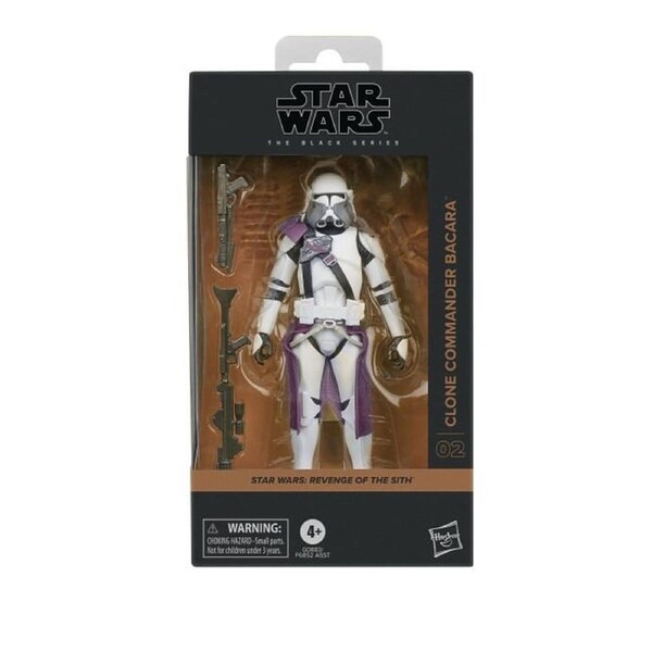 Star Wars The Black Series: Clone Commander Bacara Figure