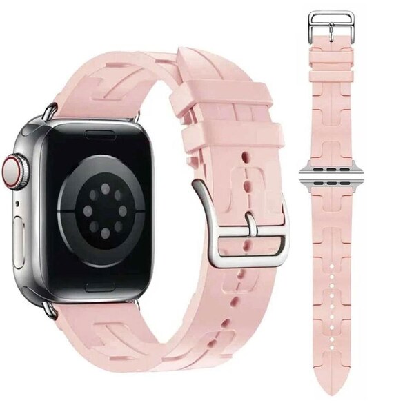 Pink For Apple Watch Band iWatch Strap Series 10 SE 9 8 42mm 40 Wristwatch