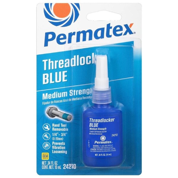 Permatex 10mL Medium Strength Threadlocker Thread Sealant - 24210