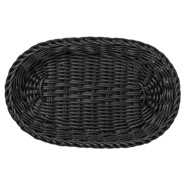 Icon Chef Handwoven Serving Basket Black - Large