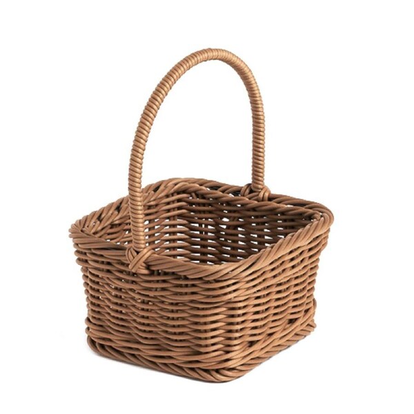Icon Chef Handwoven Decorative Picnic Basket - Small