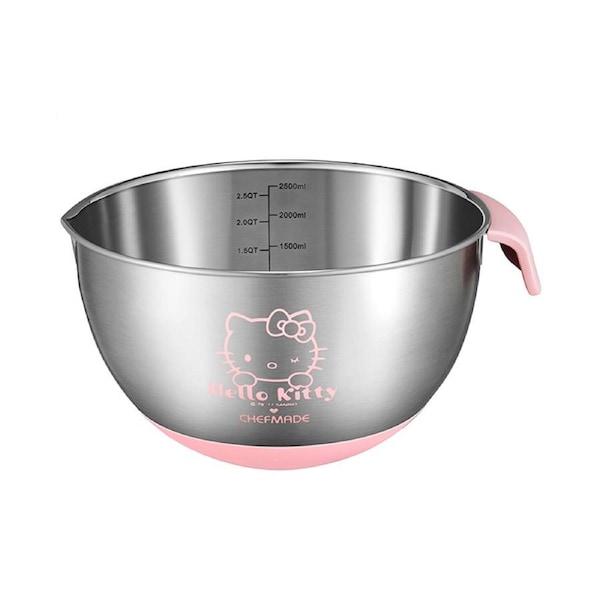 Chefmade x Sanrio Hello Kitty Stainless Steel Mixing Bowl 2.5L