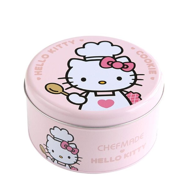 Chefmade x Sanrio Hello Kitty Round Cookie Tin