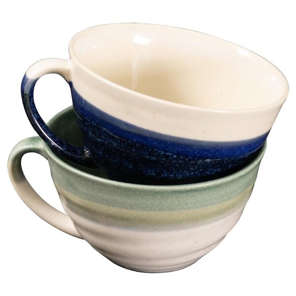 Omotenashi Lagoon Set of 2 Mugs - 360ml