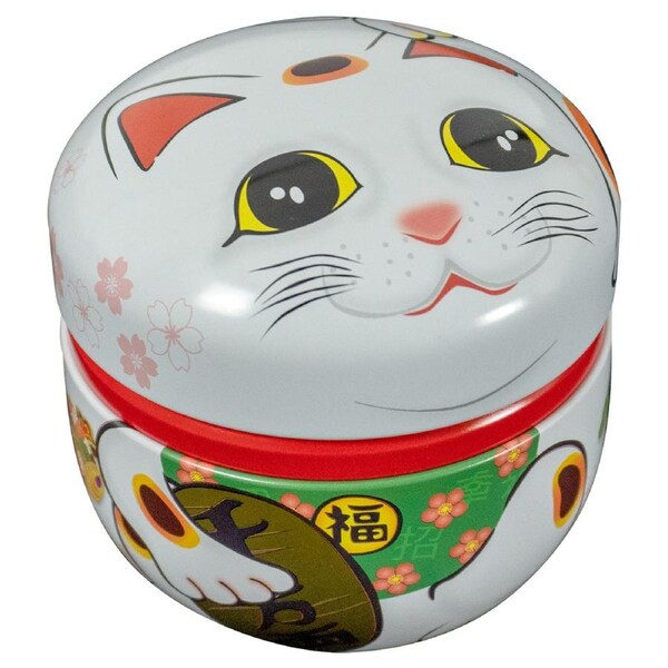 Omotenashi Suzuko Manekineko White Tea Canister - 100g