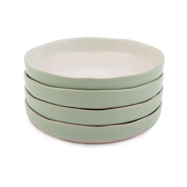 4pc Jamie Oliver Stoneware Big Love Dishy Bowl Serving Dishware Set 22cm Green