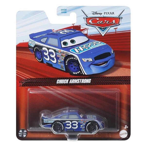 Disney Pixar Cars Chuck Armstrong Diecast Car