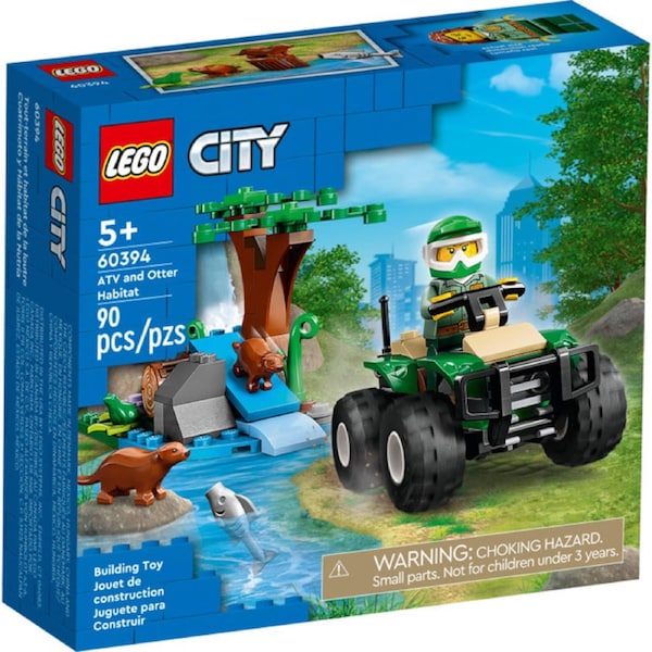 LEGO 60394 - City ATV and Otter Habitat