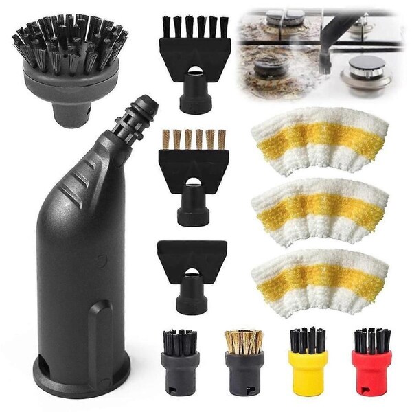 For Steam Cleaner Accessories Easyfix SC1 SC2 SC3 SC4 SC5 Accessories Round Brush Set Cleaner Replacement Parts