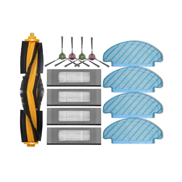 For Deebot N8 / N8+ / N8 Pro+ / N8 Pro+ Plus Spare Parts Accessories Main Side Brush Hepa Filter Mo