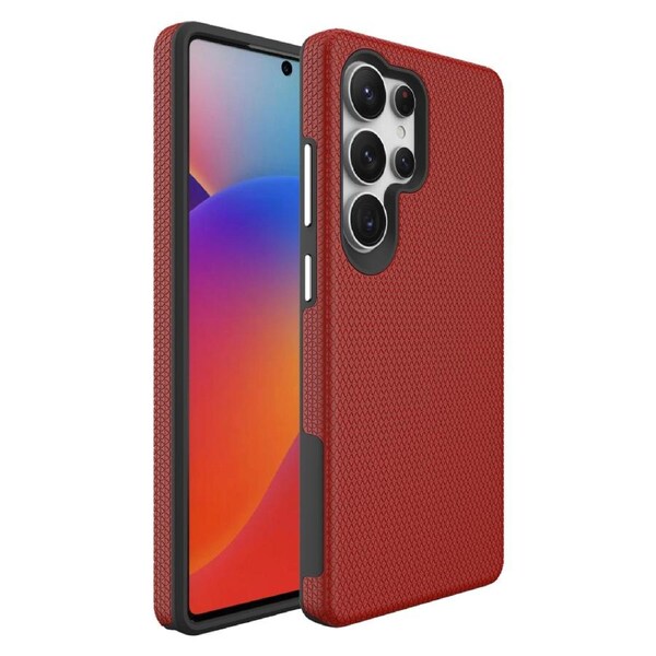 Soka Triangle Case (Suits Galaxy S25 Ultra) - Red