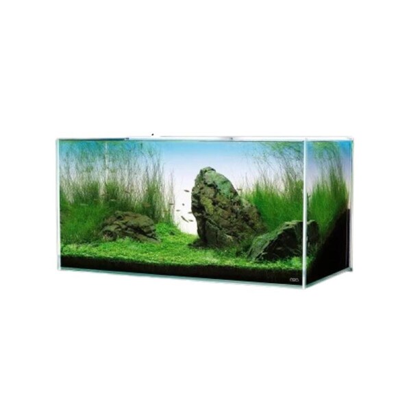 AC.I 180L Rimless Aquarium Ultra Clear Low Iron Glass Fish Tank with Precision 45 Mitered Edges 90*45*45