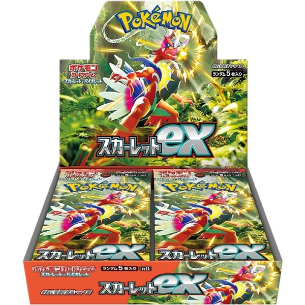 Pokemon Card Game Scarlet & Violet Expansion Pack Scarlet ex Japanese Booster Box