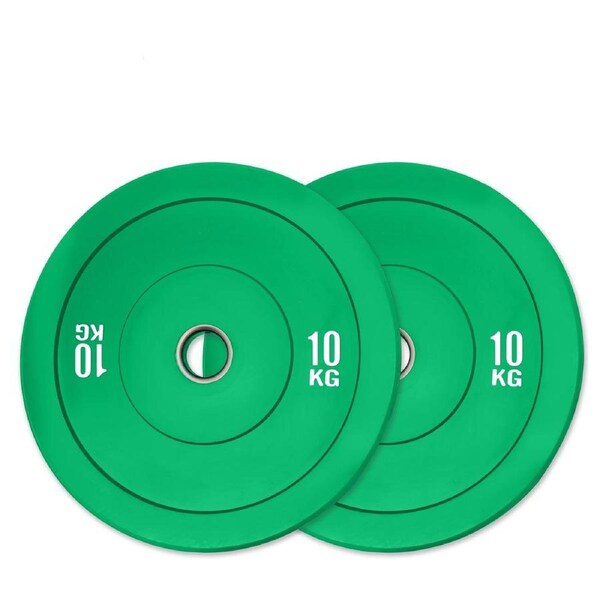 Kangaroo Fitness 10KG Colour Bumper Plate – Durable & High-Performance Weights