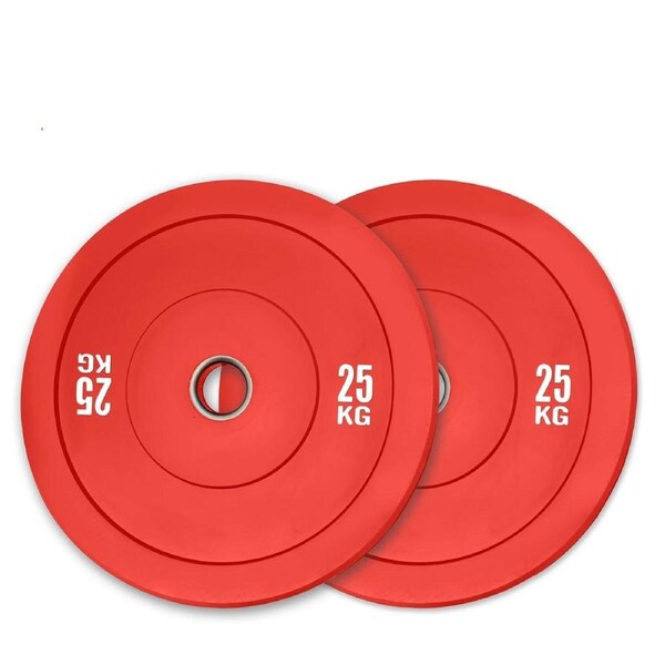 Kangaroo Fitness 25KG Colour Bumper Plate – Durable & High-Performance Weights
