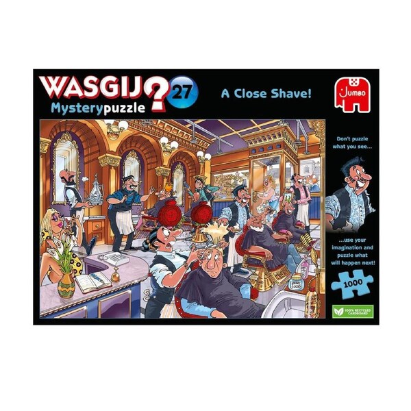 Wasgij! Mystery #27 A Close Shave! 1000pc Puzzle