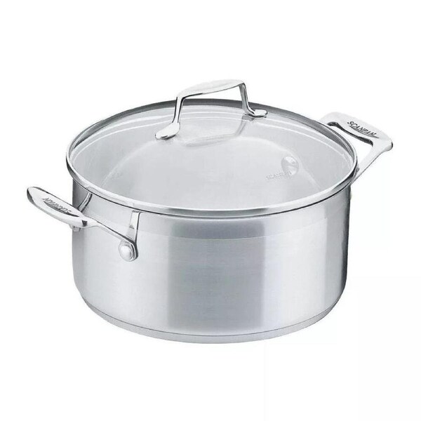 Scanpan Impact Stainless Steel Casserole with Lid 24cm / 4.8L