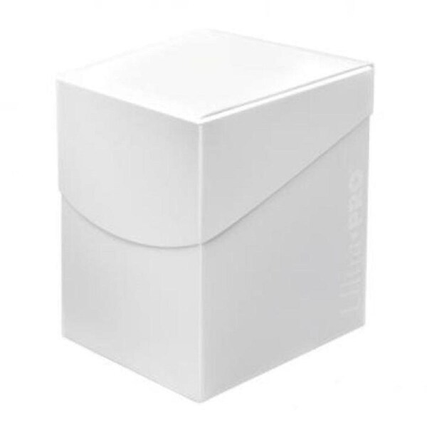 Deck Box - Eclipse PRO 100+ Arctic White (Ultra Pro)