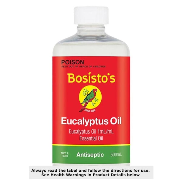 Bosisto's Eucalyptus Oil 500ml