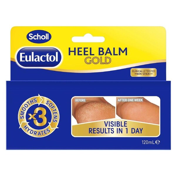 Scholl Eulactol Heel Balm Gold 120ml