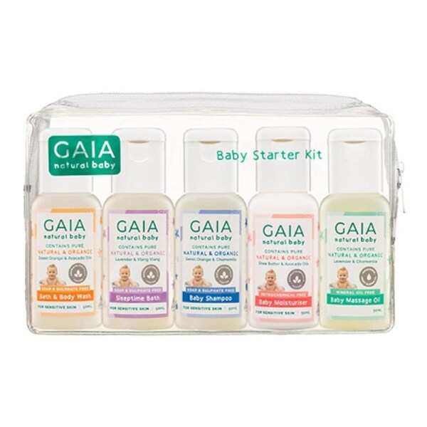 Gaia Natural Baby Starter Kit 5 x 50ml