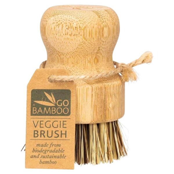 Go Bamboo Veggie Brush