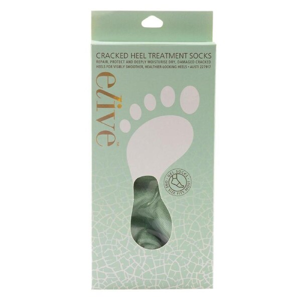 Elive by Revive Cracked Heel Gel Socks 1 Pair