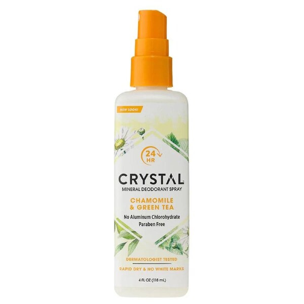 Crystal Mineral Deodorant Spray Chamomile & Green Tea 118ml
