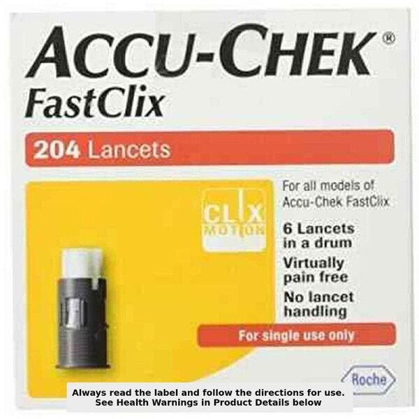 Accu-Chek FastClix Lancets 204 Pack