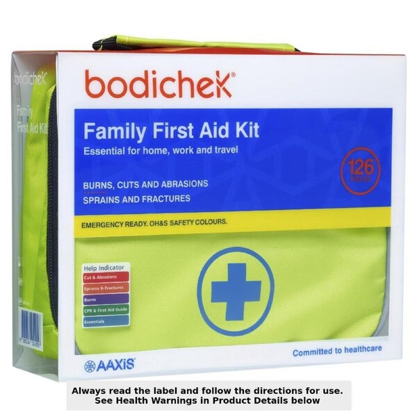 Bodichek First Aid Kit 126 Pieces