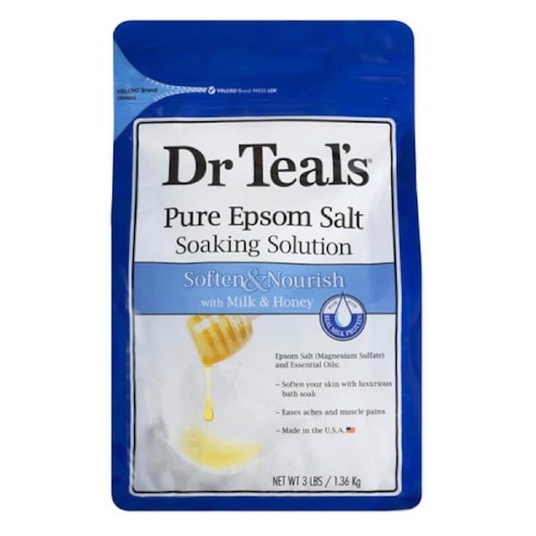 Dr Teals Epsom Salt Milk & Honey 1.36kg