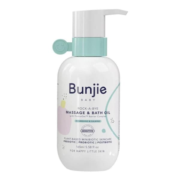 Bunjie Baby Massage & Bath Oil 165ml